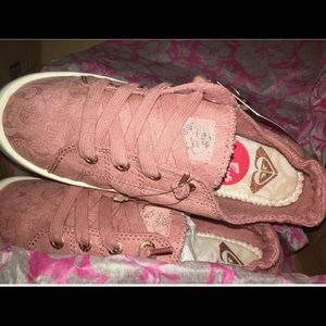 Roxy Women's Bayshore Shoe Sneaker Pink 6.5 Flower